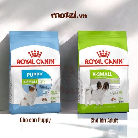  [500g - 1.5kg] Thức ăn hạt Royal Canin Xsmall Puppy Adult cho chó siêu nhỏ 