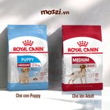  Thức ăn hạt Royal canin Medium Puppy Adult cho chó kích thước trung bình [1kg - 4kg - 10kg - 16kg] 