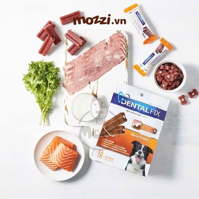 [Nguyên gói] Dental Fix Snack trắng răng cho chó