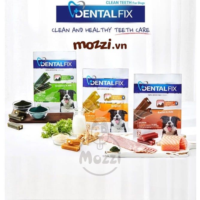 [Nguyên gói] Dental Fix Snack trắng răng cho chó