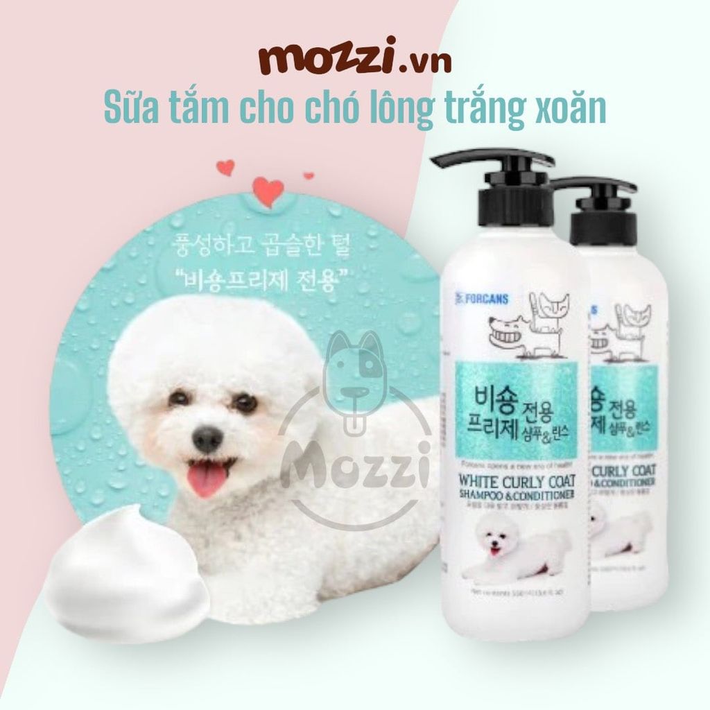 Sữa tắm Forcans Hàn Quốc cho chó mèo