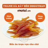  Snack cho chó Thịt gà sấy dẻo Doggyman (thanh gà sợi gà gan gà mề gà) 