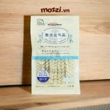  Snack cho chó Que gặm DoggyMan da bò sáp ong xoắn đôi sữa dê sạch răng thơm miệng 