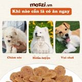  Snack cho chó Thịt gà sấy dẻo Doggyman (thanh gà sợi gà gan gà mề gà) 
