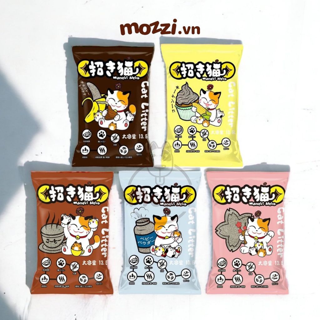 Cát vệ sinh cho mèo NEKO Xi măng vón 5L