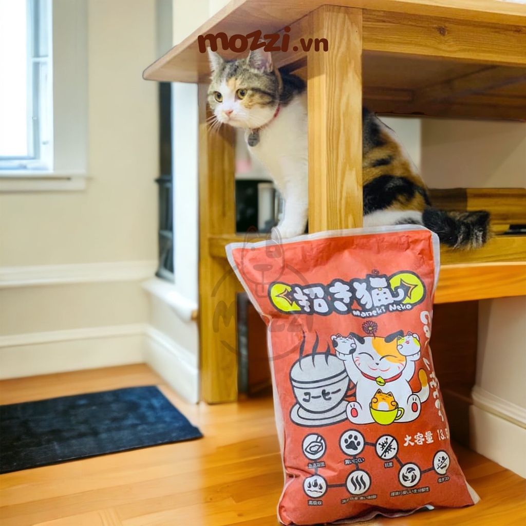 Cát vệ sinh cho mèo NEKO Xi măng vón 5L