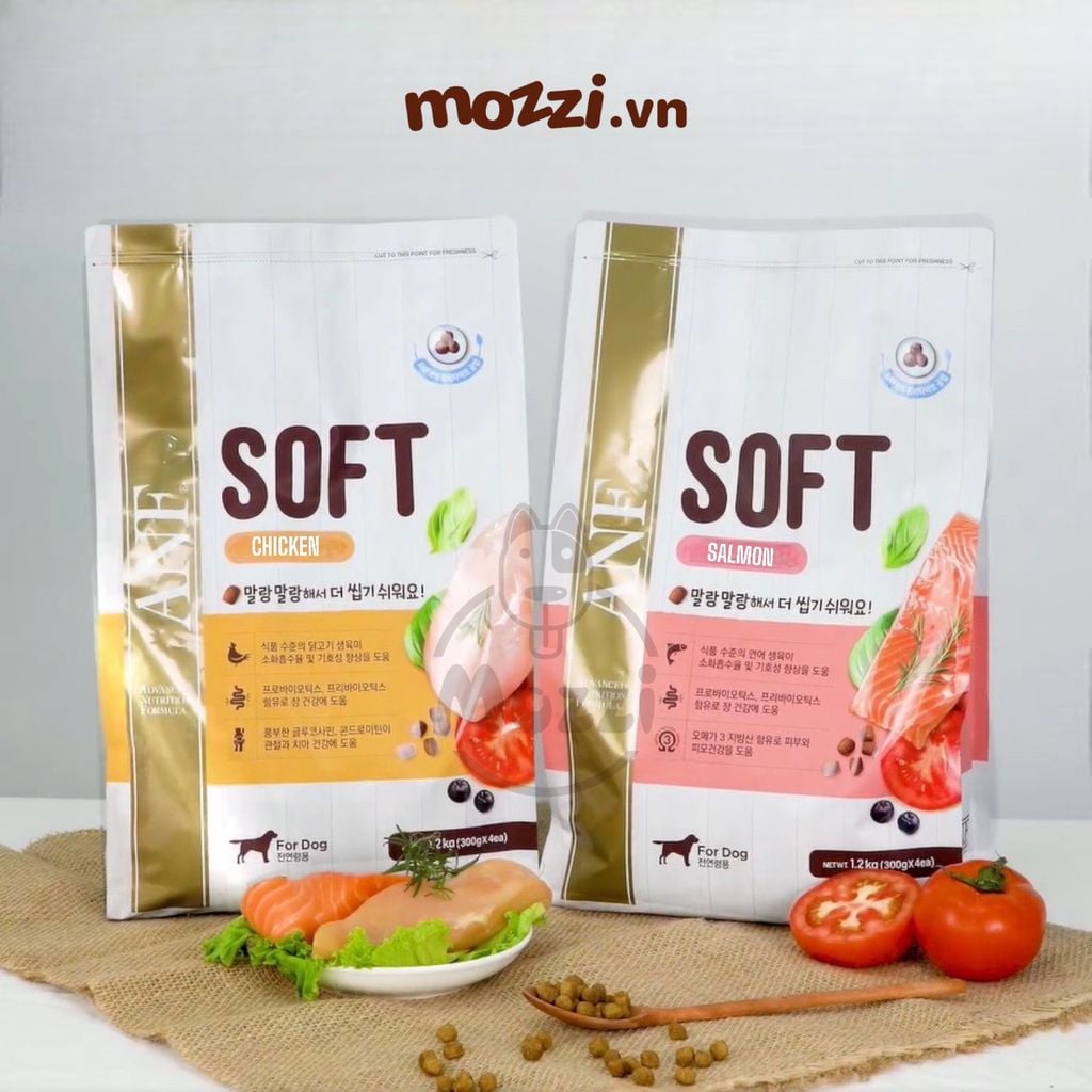 Thức ăn hạt mềm ANF SOFT cho chó [300g - 1.2kg]