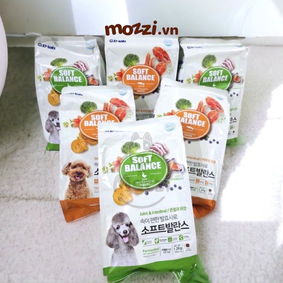 Thức ăn hạt mềm chức năng Soft Balance cho chó [100g - 1.2kg]
