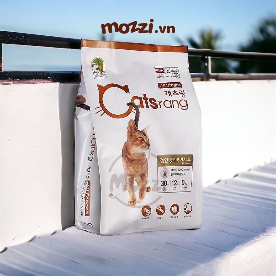Thức ăn hạt Catsrang cho mèo mọi lứa tuổi [400g - 2kg - 5kg]
