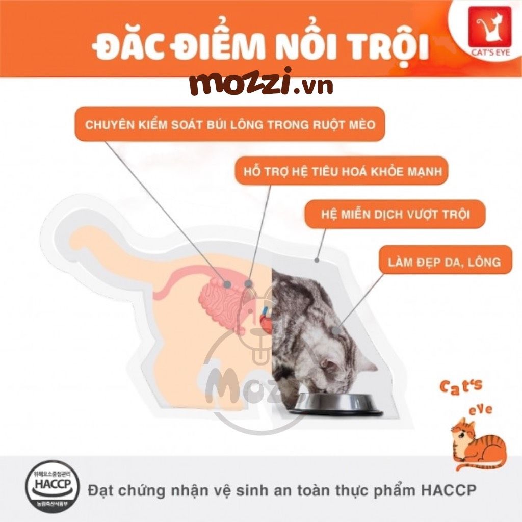 [400g - 1.5kg] Thức ăn hạt Cat's Eye Premium cho mèo