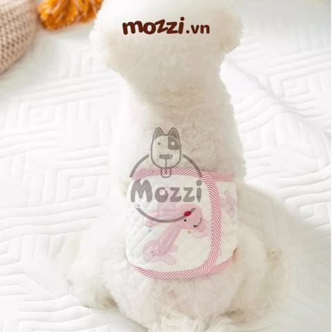  Tã bỉm quấn vải Hipi bản rộng cho chó đực 