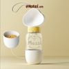 Bình nước du lịch cho chó mèo có kèm cốc đựng hạt tiện lợi 350ml