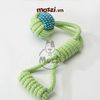 Đồ chơi dây thừng cotton bện màu cho chó