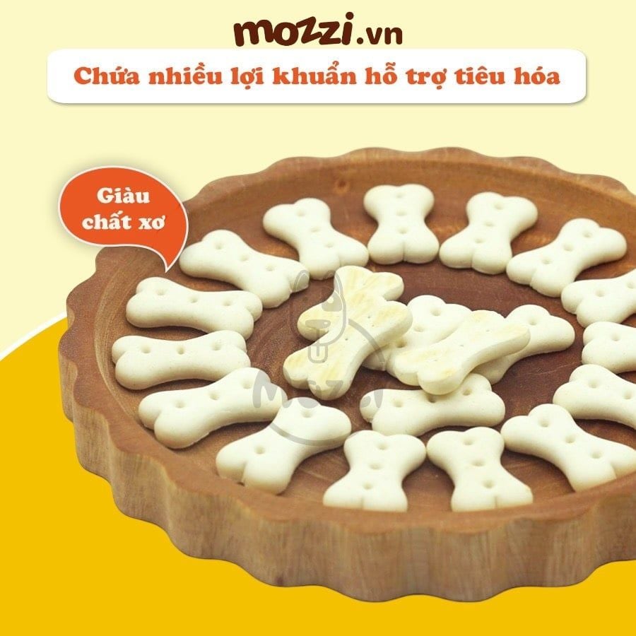Snack cho chó Bánh quy DoggyMan vị sữa và rau củ