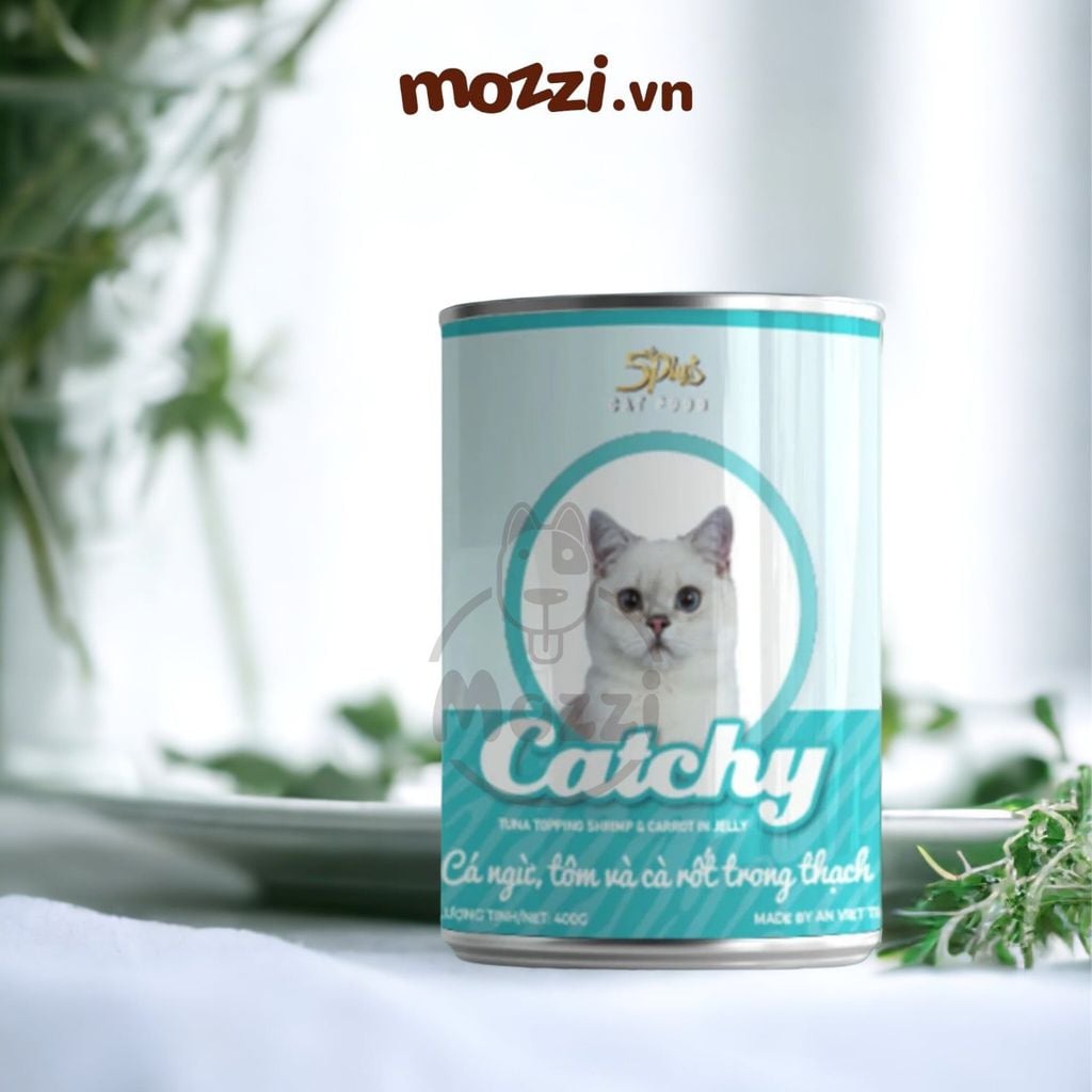 Pate cho mèo Catchy Lon 400gr