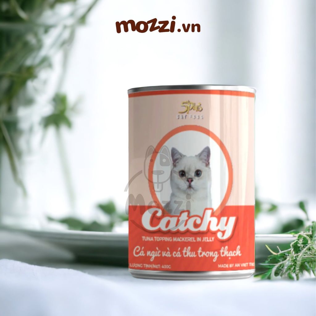 Pate cho mèo Catchy Lon 400gr