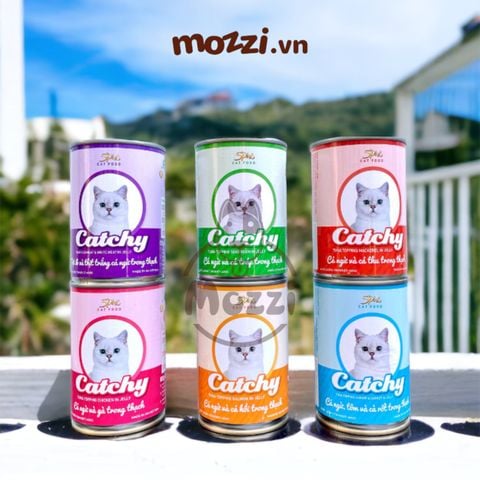  Pate cho mèo Catchy Lon 400gr 