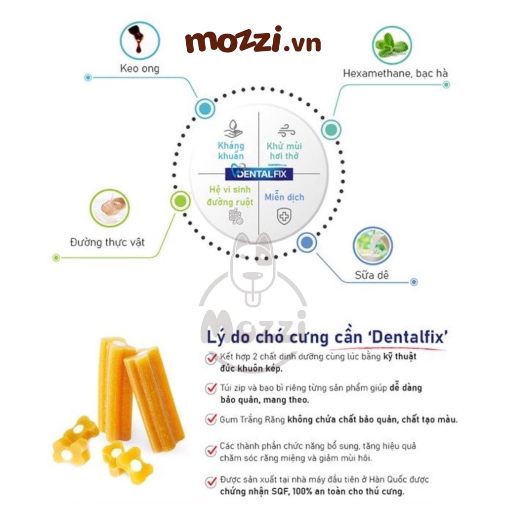 [Lẻ] Dental Fix Snack trắng răng