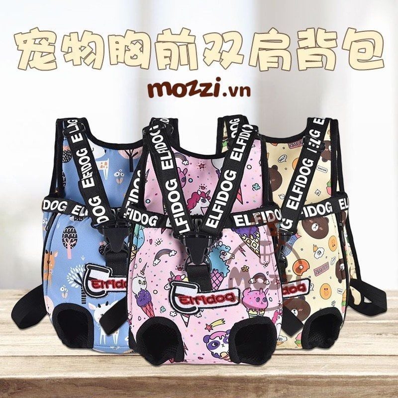 ELFIDOG Địu vải cho chó mèo