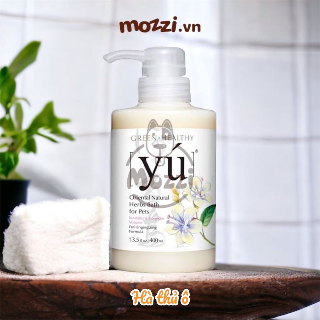 [Chai 400ml] Sữa tắm Yú thơm lâu cho chó mèo