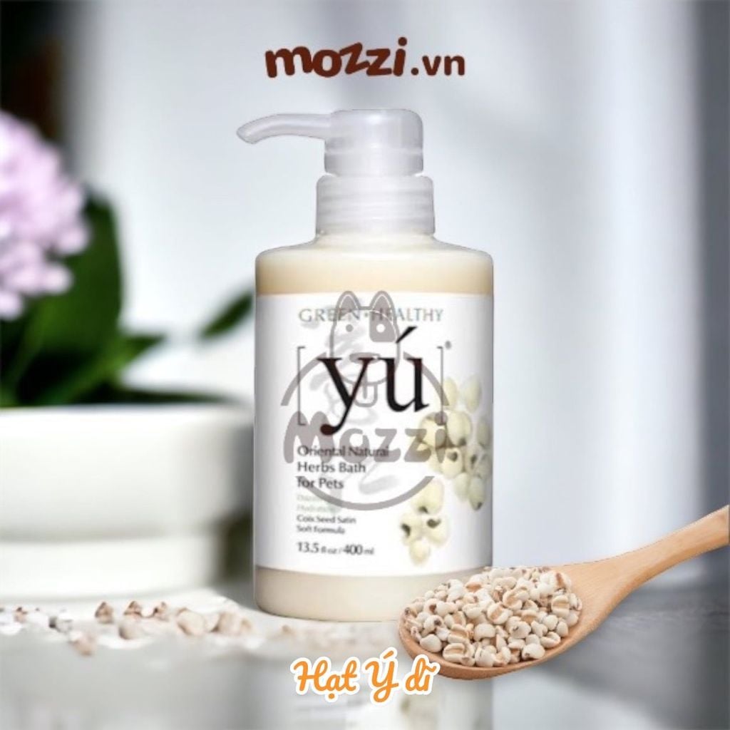[Chai 400ml] Sữa tắm Yú thơm lâu cho chó mèo