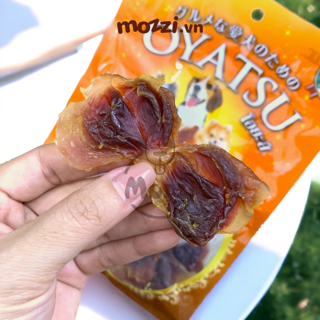 Snack cho chó Mề gà sấy Dogaholic Gói 80gr Thái Lan