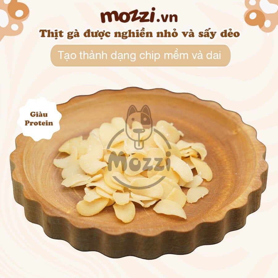 Snack cho mèo Chip Sợi gà cá CattyMan sấy mềm dẻo