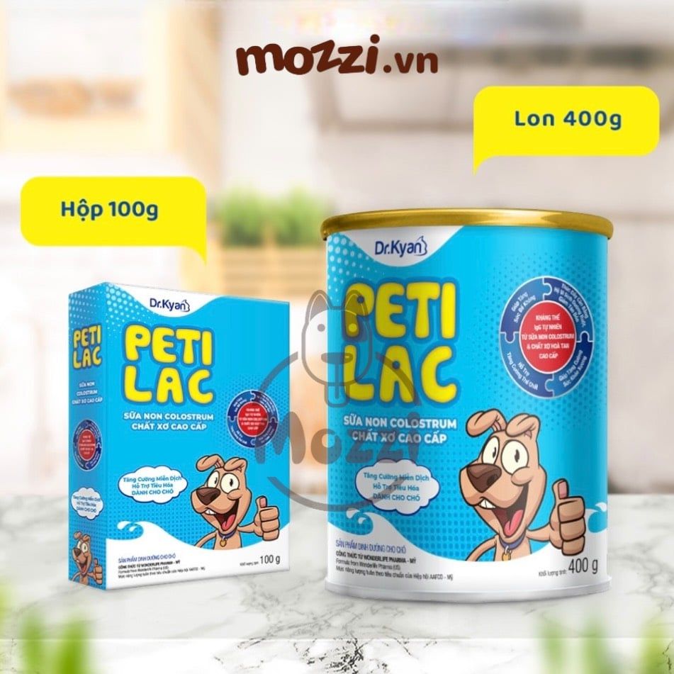 Sữa bột cho chó mèo con sơ sinh Petilac Dr.Kyan [100g - 400g]