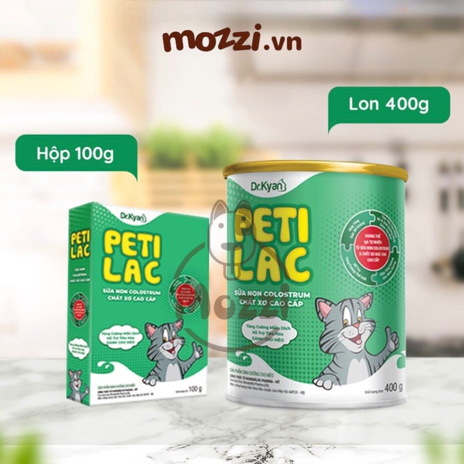 Sữa bột cho chó mèo con sơ sinh Petilac Dr.Kyan [100g - 400g]