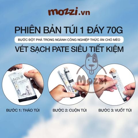  Pate cho chó mèo King's Pet Gói 70gr 