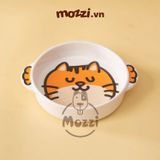  Chén bát ăn sứ cho chó mèo hình thú hình thú dễ thương 