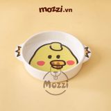  Chén bát ăn sứ cho chó mèo hình thú hình thú dễ thương 