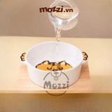  Chén bát ăn sứ cho chó mèo hình thú hình thú dễ thương 