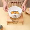 Chén bát ăn sứ cho chó mèo hình thú hình thú dễ thương