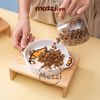 Chén bát ăn sứ cho chó mèo hình thú hình thú dễ thương
