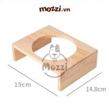  Chén bát ăn sứ cho chó mèo hình thú hình thú dễ thương 