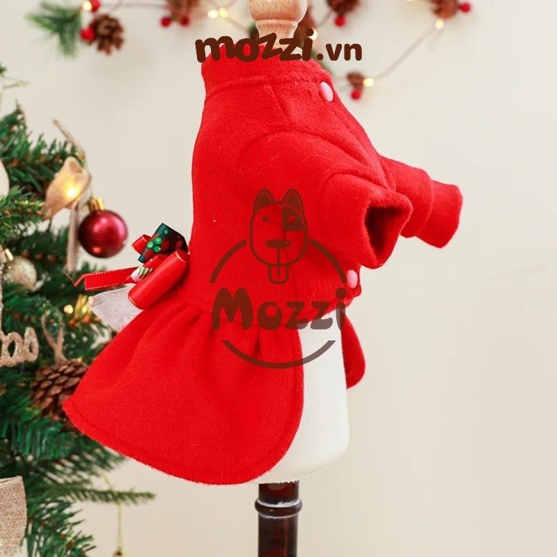 Đầm xòe Noel Merry Christmas