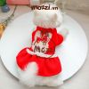 Đàm xòe Noel hình thỏ trắng