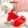 Đàm xòe Noel hình thỏ trắng