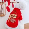Áo nỉ Tết Rich Lucky chữ vàng