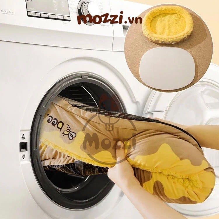 Nệm Thảm cho chó mèo bông mềm Bee and Milk tháo rời siêu lớn