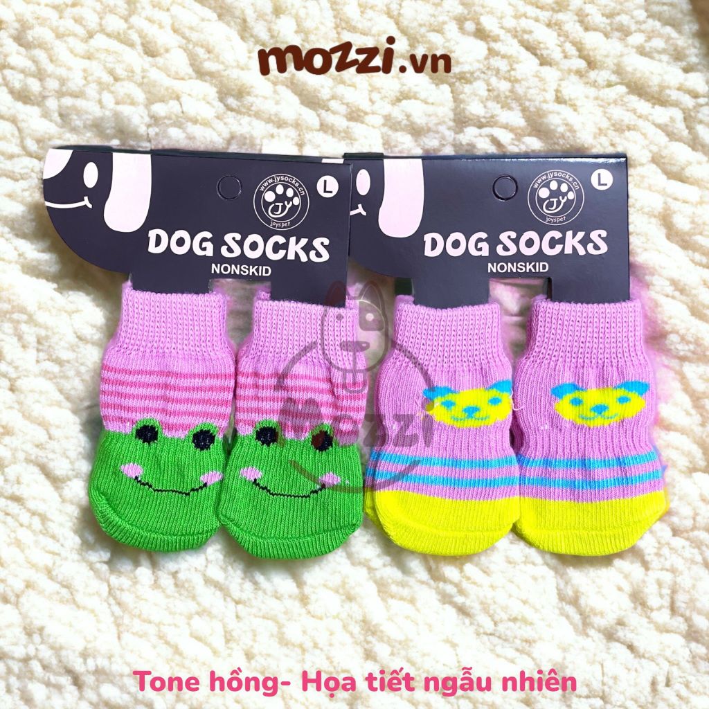 Tất vớ thú cưng không trơn trượt cho chó mèo