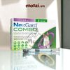 Nhỏ gáy tẩy giun ve rận bọ chét Nexgard Combo thay thế Broadline cho mèo