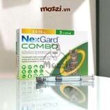  Nexgard Combo (Broadline) Nhỏ gáy tẩy giun và trị ve rận bọ chét cho mèo 