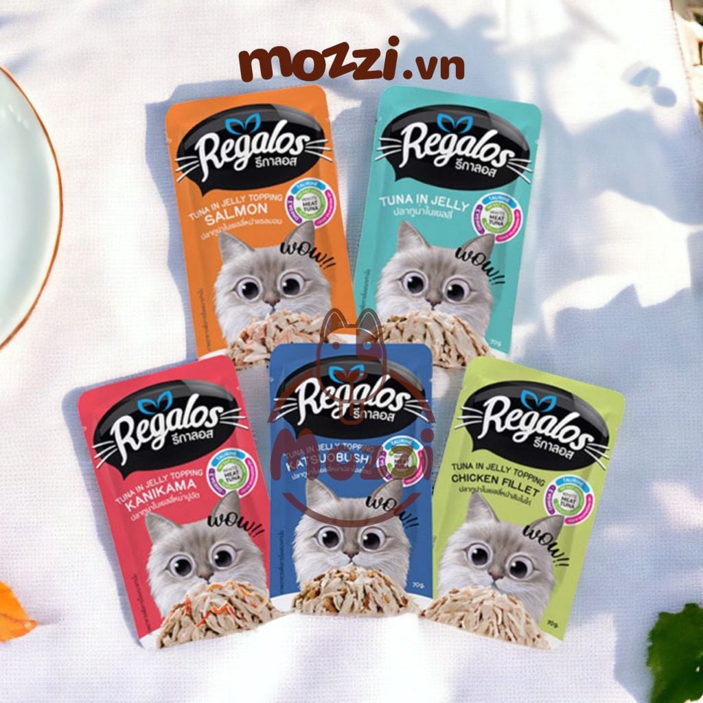 Pate cho mèo Regalos Gói 70gr