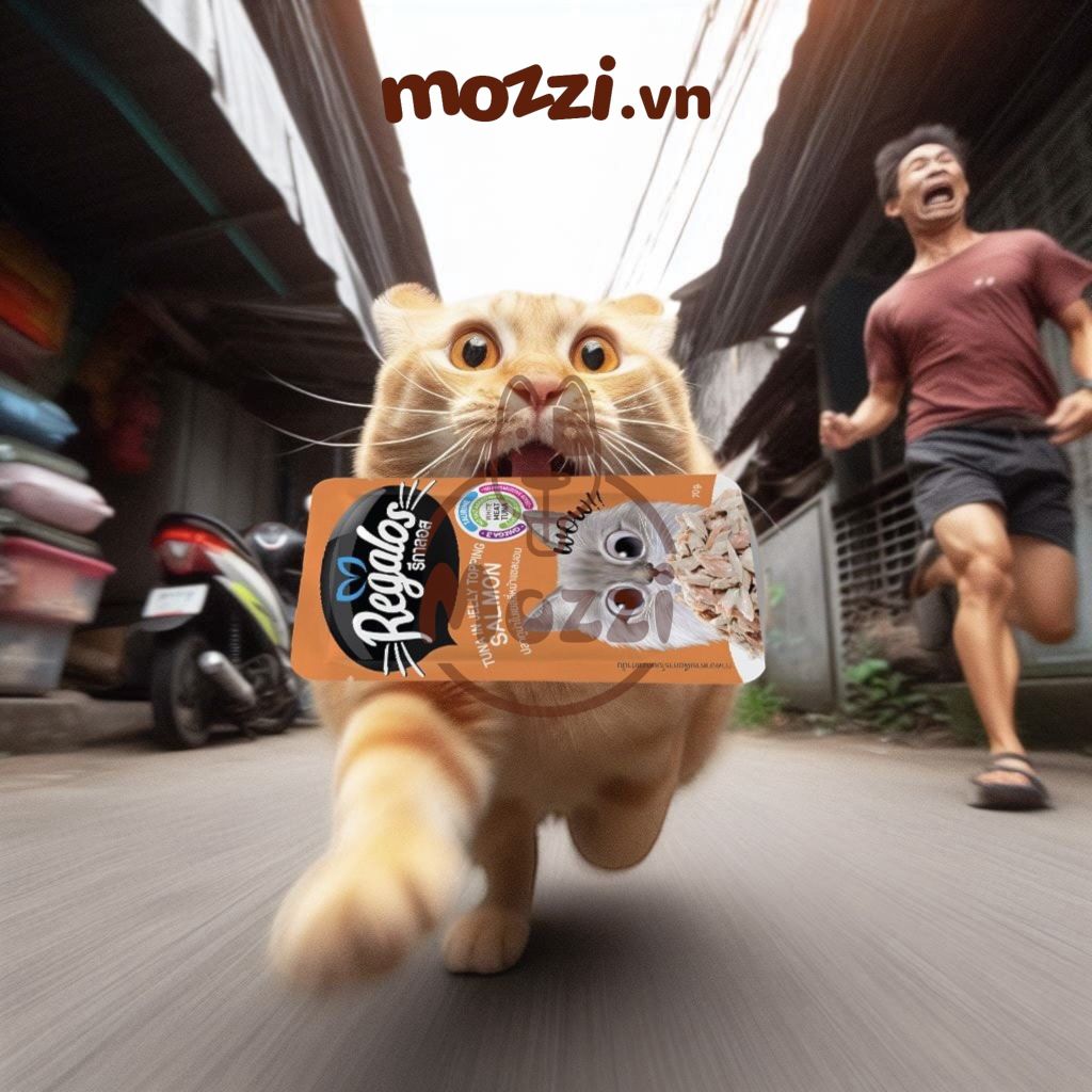 Pate cho mèo Regalos Gói 70gr