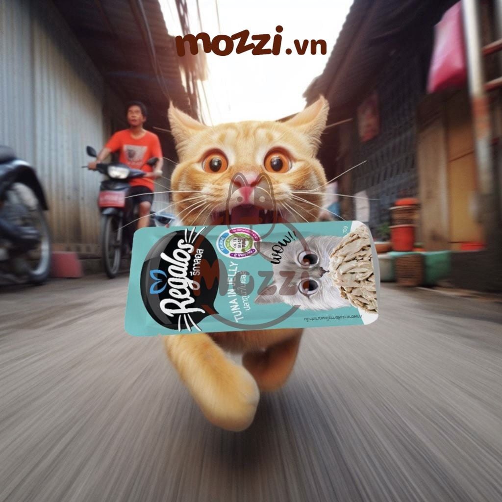 Pate cho mèo Regalos Gói 70gr