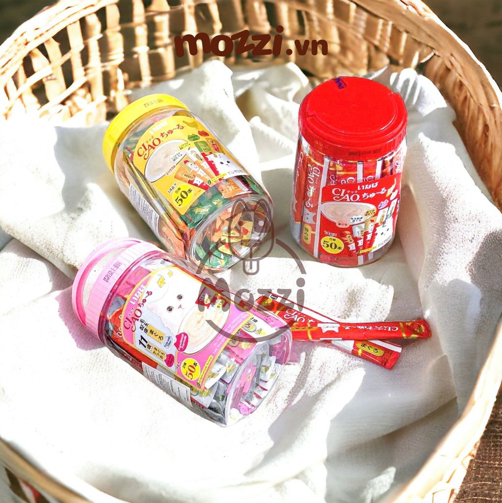 Súp thưởng cho mèo Ciao hộp 50 thanh