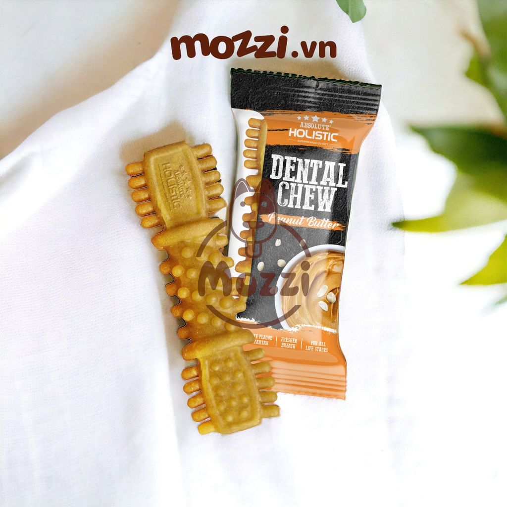 Snack cho chó Gặm sạch răng Dental Chew Absolute thanh 25gr