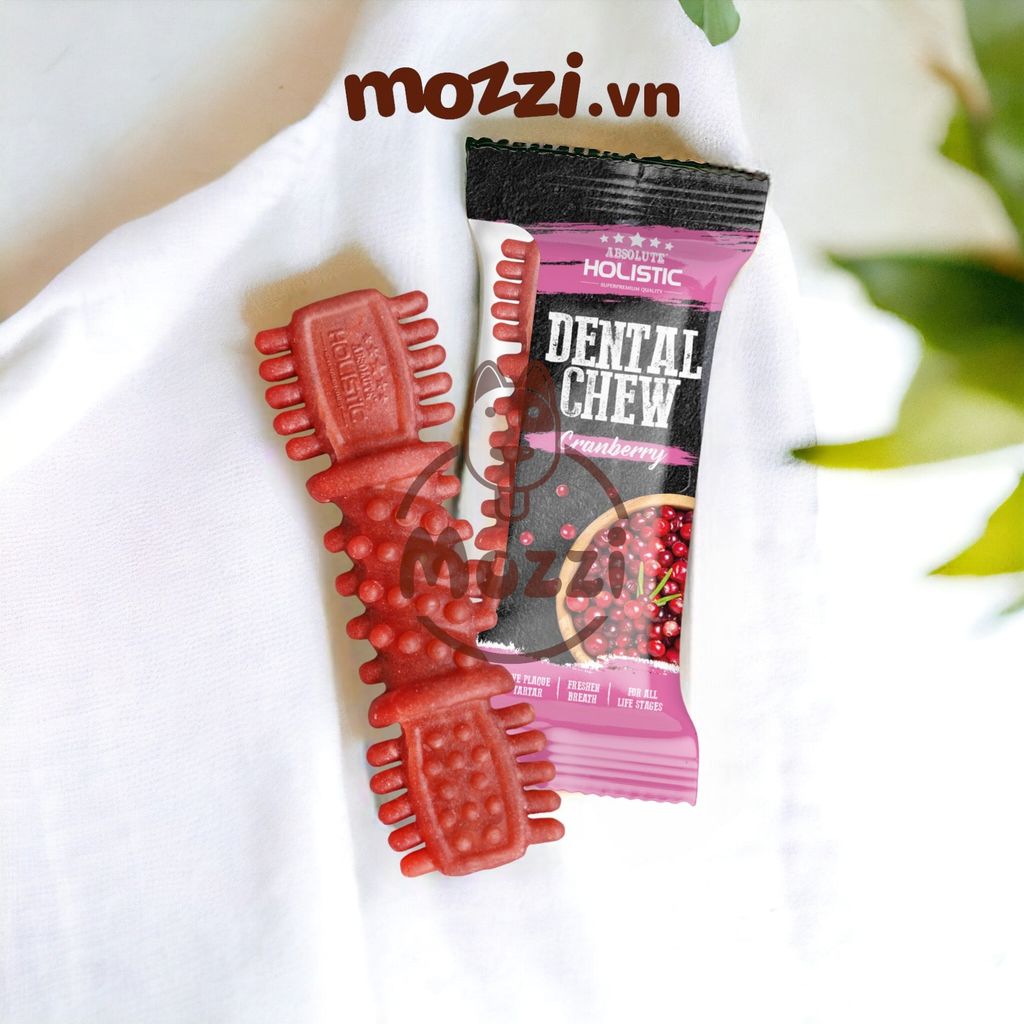 Snack cho chó Gặm sạch răng Dental Chew Absolute thanh 25gr